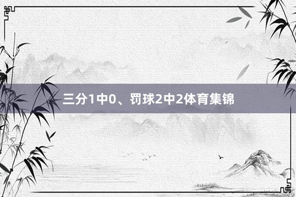 三分1中0、罚球2中2体育集锦