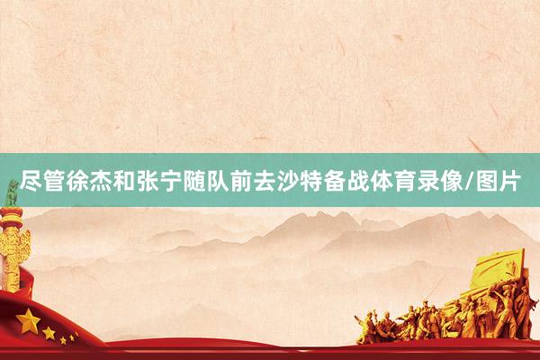 尽管徐杰和张宁随队前去沙特备战体育录像/图片