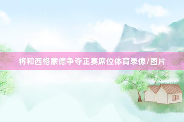 将和西格蒙德争夺正赛席位体育录像/图片