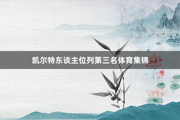 凯尔特东谈主位列第三名体育集锦