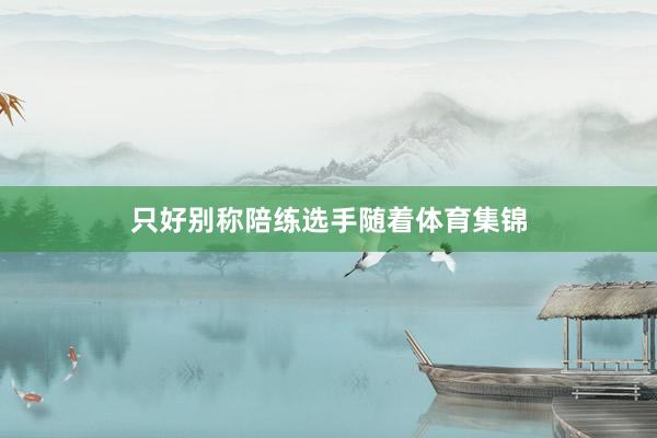只好别称陪练选手随着体育集锦